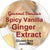 Spicy Vanilla Ginger Extract Flavoring